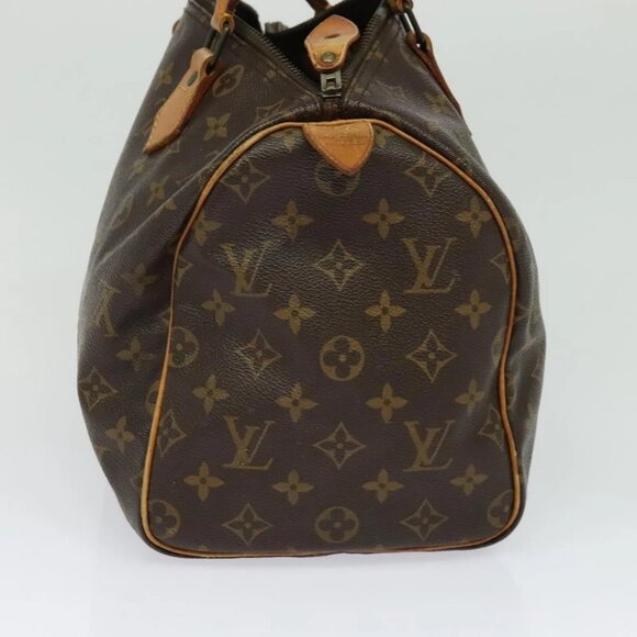 LOUIS VUITTON Monogram Speedy 30 Hand Bag - Picture 6 of 16
